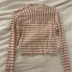 RVCA striped long sleeve